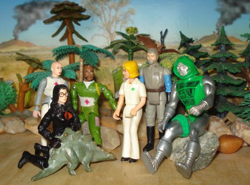 Rexford, Rexford Dinosaur, MR. T, Doctor Doom, SRG, Stegosaurus, Dinosaur Toys