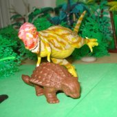 Marx Ankylosaurus Dinosaur Toys