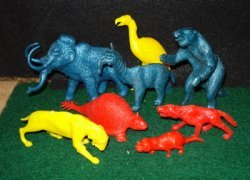 MPC figures Dinosaur Toys