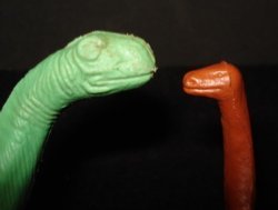 MPC Brontosaurus Dinosaur Toys