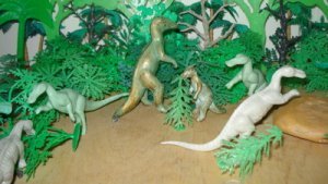 Marx Trachodon Dinosaur Toys