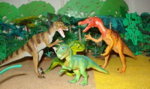 Carnegie Velociraptor Dinosaur Toys