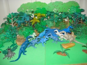 MPC Trachodon Dinosaur Toys