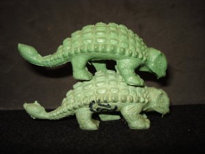 Marx Ankylosaurus Dinosaur Toys