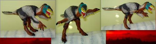 Dinosaur Toys, Rexford, Velociraptor, Bullyland