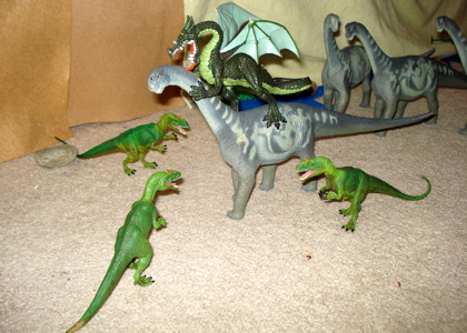 Mega fauna, Dinosaur Toys