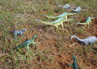 Allosaurus, Diplodocus, Dinosaur Toys