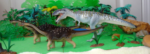 Carnegie, Saltasaurus, Giganotosaurus, Dinosaur Toys