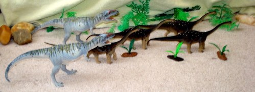 Carnegie, Saltasaurus, Giganotosaurus, Dinosaur Toys