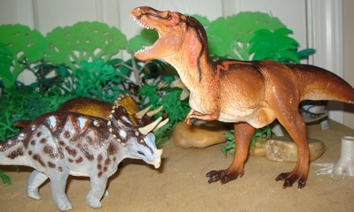 Carnegie Triceratops Dinosaur Toys
