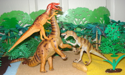 Carnegie Velociraptor Dinosaur Toys