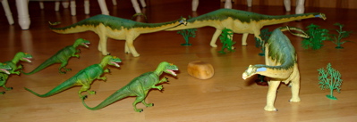 Carnegie Diplodocus Dinosaur Toys