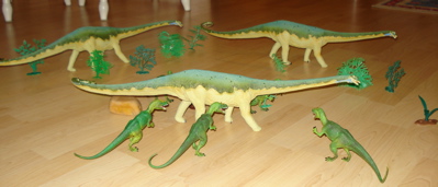 Carnegie Diplodocus Dinosaur Toys