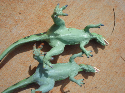 Carnegie Allosaurs: First of the Realistic Allosaur Toys.