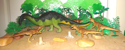 Carnegie Apatosaurus Dinosaur Toys