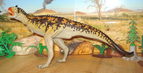 Safari Ltd The Carnegie Collection Brown Tyrannosaurus rex dinosaur figure 
