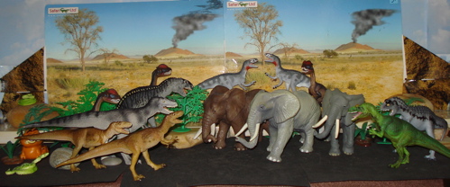 acrocanthosaurus, deltadromeus, dilophosaurus, sinraptor, Dinosaur Toys