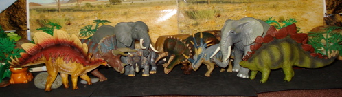 battat, triceratops, styracosaurus, stegosaurus, Dinosaur Toys