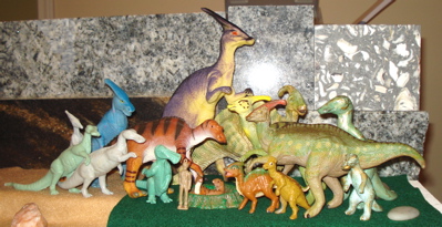 Duck billed dinosaur, dinosaur toys