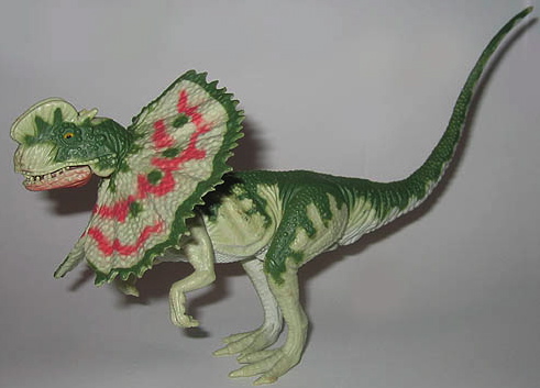 Jurassic Park Dilophosaurus Spitter JP02 Model Toy Dinosaur Collectable 1993 