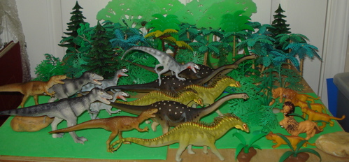 Albertosaurus, Deltadromeus, Carnegie Collection, Dinosaur Toys