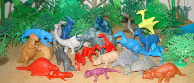 MPC Figures Dinosaur toys