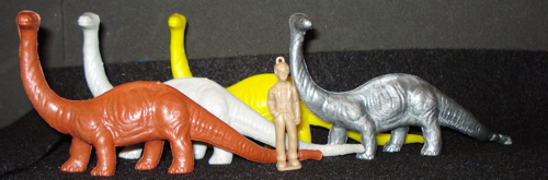 MPC Brontosaurus Dinosaur Toys