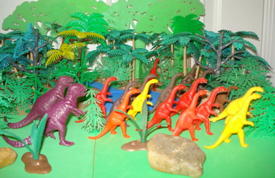 MPC Plateosaurus Dinosaur Toys