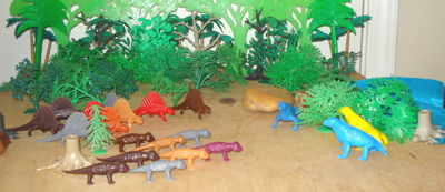 MPC Figures Dinosaur Toys
