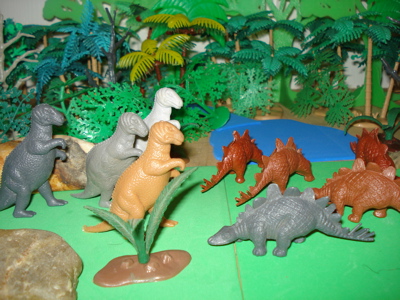 MPC Stegosaurus Dinosaur Toys