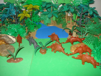 MPC Stegosaurus Dinosaur Toys