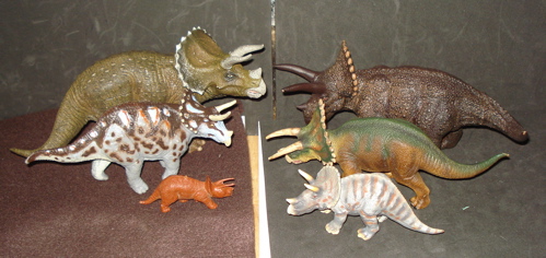 MPC Triceratops, Dinosaur Toys