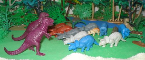 MPC Triceratops, Dinosaur Toys