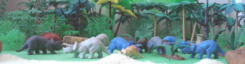 MPC Triceratops, Dinosaur Toys