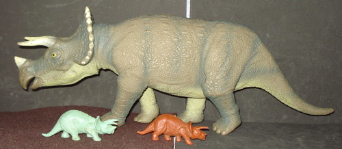 MPC Triceratops, Dinosaur Toys