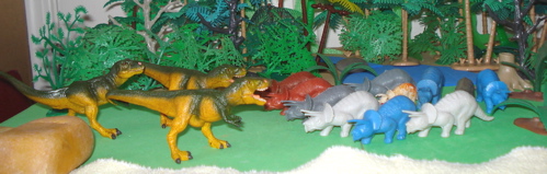 MPC Triceratops, Dinosaur Toys