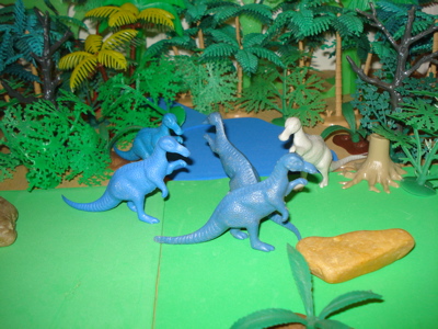 MPC Trachodon Dinosaur Toys