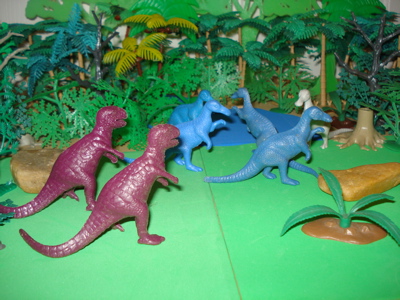 MPC Trachodon Dinosaur Toys