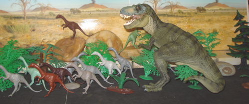 Struthiomimus, Marx Struthiomimus, Dinosaur Toys