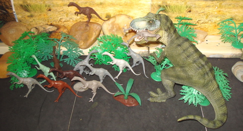 Struthiomimus, Marx Struthiomimus, Dinosaur Toys
