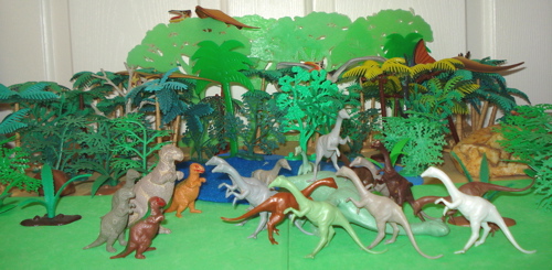 Struthiomimus, Marx Struthiomimus, Dinosaur Toys