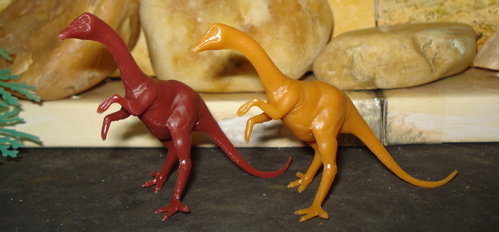 Struthiomimus, Marx Struthiomimus, Dinosaur Toys