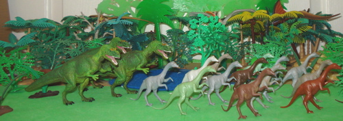 Struthiomimus, Marx Struthiomimus, Dinosaur Toys