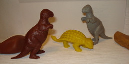 Marx Allosaurus Dinosaur Toys