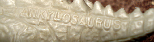 Marx Ankylosaurus Dinosaur Toys