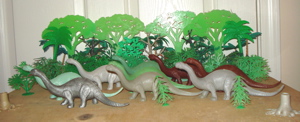Marx Brontosaurus Dinosaur Toys