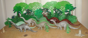 Marx Brontosaurus Dinosaur Toys