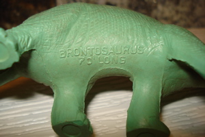 Marx Brontosaur Dinosaur Toys