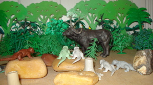 Marx Cynognathus Dinosaur Toys