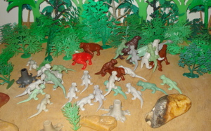 Marx Cynognathus Dinosaur Toys